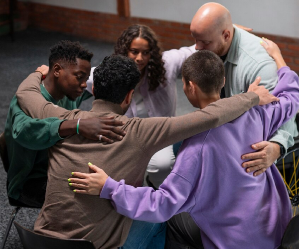 Group enjoying community access in Geelong.