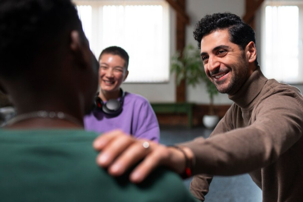 A person finding hope through Geelong mental health services.