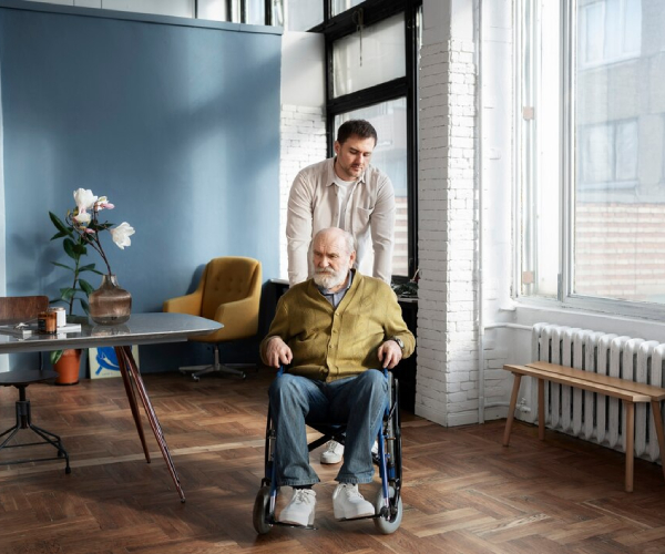 Personal care assistance provided by a trusted respite care worker.
