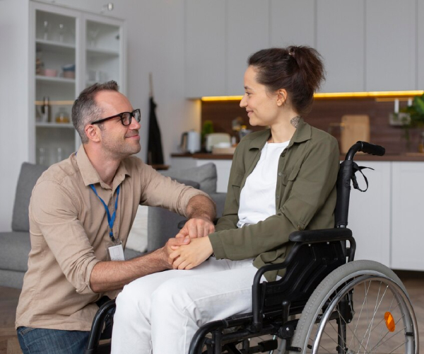 Wheelchair-friendly SDA home